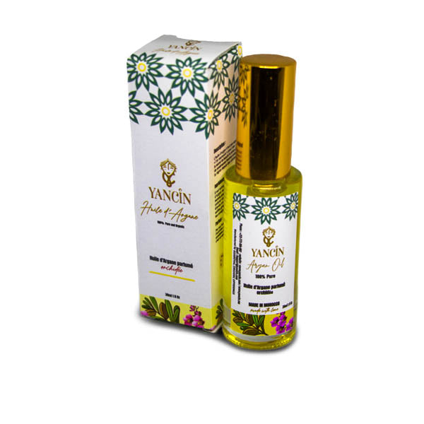 YANCIN Huile d'argan Parfumée Orchidée Bio